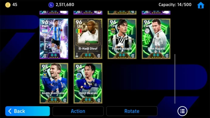Android|PW 3180|Hazard Big Time,DIaz show Time,Epic Ronaldinho, Kahn, Filippo Inzaghi,Pedri|2026|Check SS EFB1540B