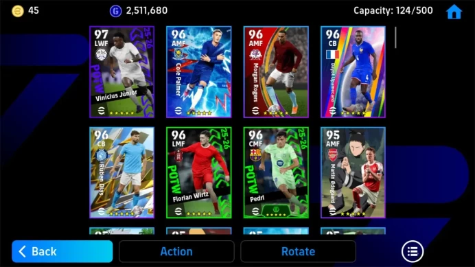 Android|PW 3180|Hazard Big Time,DIaz show Time,Epic Ronaldinho, Kahn, Filippo Inzaghi,Pedri|2026|Check SS EFB1540B