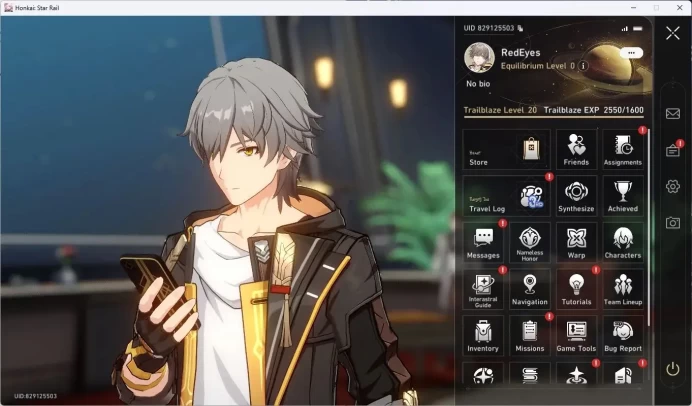ASIA | TL 20 | Silver Wolf+Sign | Sparkle | Huohuo | Clara |MC male | TakeMail | HSR509B