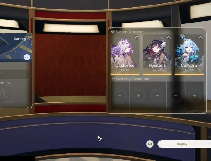 Asia|TL 67|13 Limited|[Castorice]+Sign,Hyacine,Hysilens,Cerydra.RuanMei,Tribbie,Robin,Etc|MC Female|Take Mail|Check SS(HSR7188)