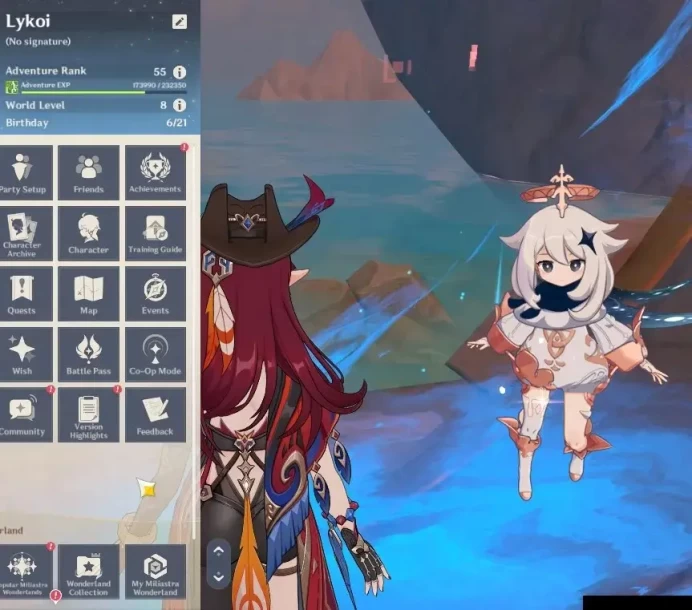 ASIA |AR 55|6 Limited +5(*5Weapon) |[Flins,Raiden]+Sign,Ineffa,Lauma,Durin,Chasca|Fot Mountain King|Mc Male |TakeMail |(GI6552)