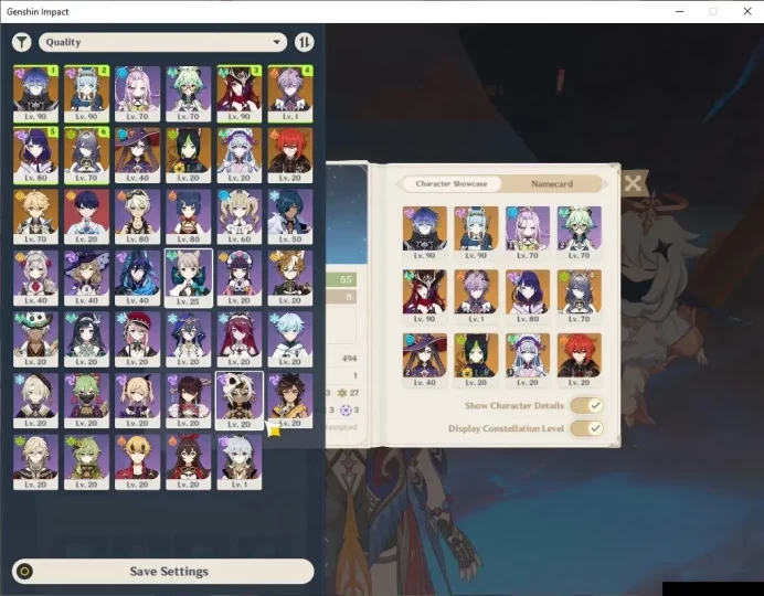 ASIA |AR 55|6 Limited +5(*5Weapon) |[Flins,Raiden]+Sign,Ineffa,Lauma,Durin,Chasca|Fot Mountain King|Mc Male |TakeMail |(GI6552)