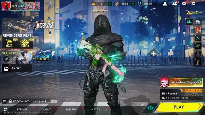 ASIA|2 ETERNAL[KRAKEN-VoldCloak,DEagle]+Collab BLEACH[Byakuya,MCX,M82]+7DS [AK47,QBZ95]|ULTRA[SPIKE,VOLT,etc]|NetEase|BLS4547