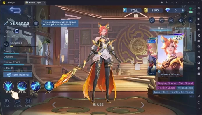 Global |Hero 131| Skin 248|Renowned| Naruto suyou| Prime Claude|KOF Karina| Luckybox Alice,Haya,Leo | More Check SS ML2004B