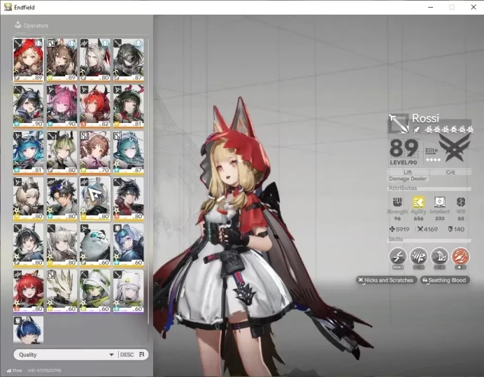 ASIA|Ready Gacha|Lv55|Oro 10K|Ori 64|10SSR(6Limited)+17*6WEP|[(Tangtang)+sign,Fangyi,Rossi,Gilberta]|Ars 3K|Gryphlink|END1940
