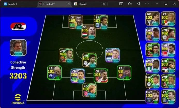 Android|PW 3203|Epic Pelé,Iniesta,Puskás,Donadoni,Stojković|SHW Allister,Rashford,Olise,Iwobi,Kokcu Etc|2026|Check SS EFB1545B