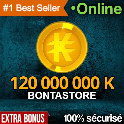 120 000 000 Kamas - Allisteria – 5 minutes – 100% sécurisé