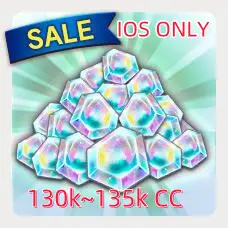  [IOS ONLY][Global][130000~135000 CC]+[12~24 LF]+[5000+ENE]+[999+Erasers]-Level160+BandaiID -Instant Delivery,no need to wait!
