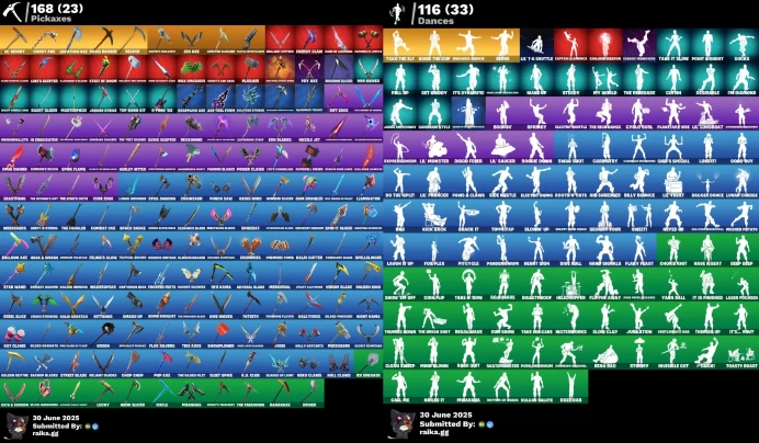 PC] 172 skins | Leviathan Axe | Harley Hitter | Mystique | LeBron James | ZAK15 #yhni	MSS78