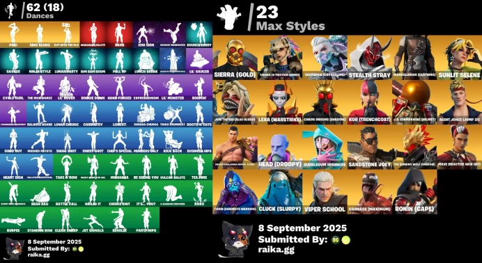 [PC/XBOX/PSN] 106 skins | Leviathan Axe | Snake Eyes | Lara Croft | Kurama | Galaxia | Sasuke Uchiha	MSS85