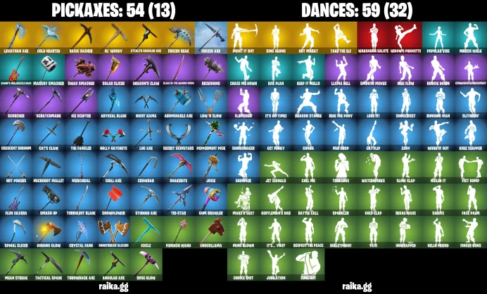PC/PSN/XBOX] 41 skins | OG STW | Leviathan Axe | Raven | Peely | Sith Trooper | Rust Bucket | Stealth Reflex | Reflex	MSS86