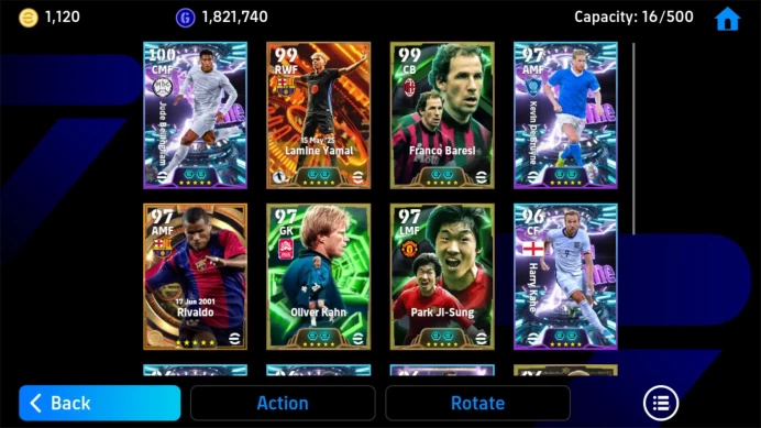 Android|Pw 3174 | Aset Coin 1120 |Yamal Big Time Blitz |Bellingham Show Time | Franco Baresi | Bernardo Silva |2026|EFB718B