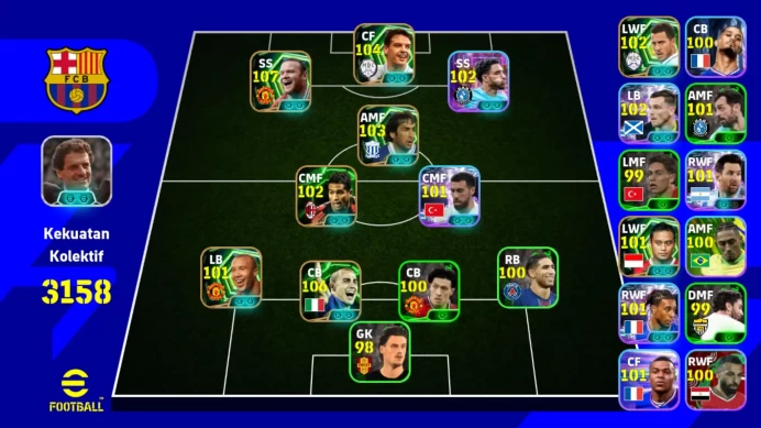 Android|Power 3158 | Rooney Epic db | Morientes Epic db | Omar Marmoush Show time | Cannavaro | Raul | Atep | 2026|EFB719B