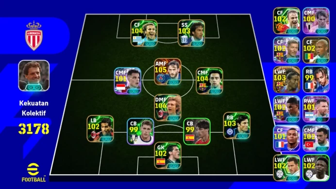 Android|Power 3178 | Kvaratskhelia Big time blitz | Pirlo Epic db | Iniesta Epic db | Pulupessy Showtime| 2026|EFB733B