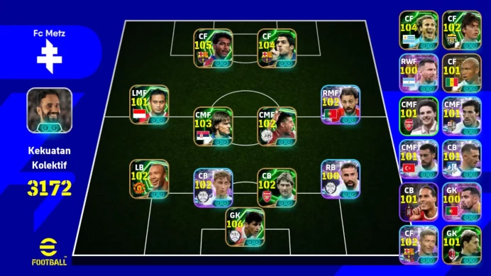 Android|Pw 3172 | Romario Epic db | Suarez Epic db | Casillas Epic db | Rijkaard | Bernado silva | Tomy adams Etc|2026|EFB739B