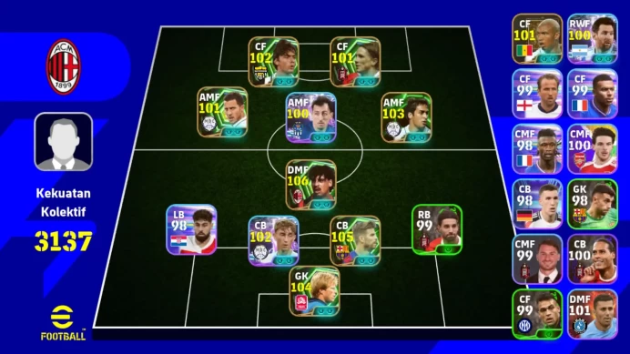 Android|Power 3137 | Rijkaard Epic Milan | Pique Epic db | Okhan | Inzaghi | Raul | Dean Huijsen |2026|EFB753B