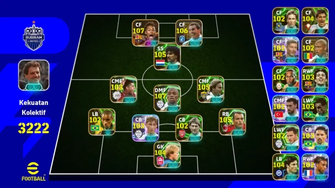 ANDRO|PW 3222 | neymar msn | makalele epic db | cafu epic db |teves epic db |nedved epic db | ruud gullit epic db |2026|EFB776B