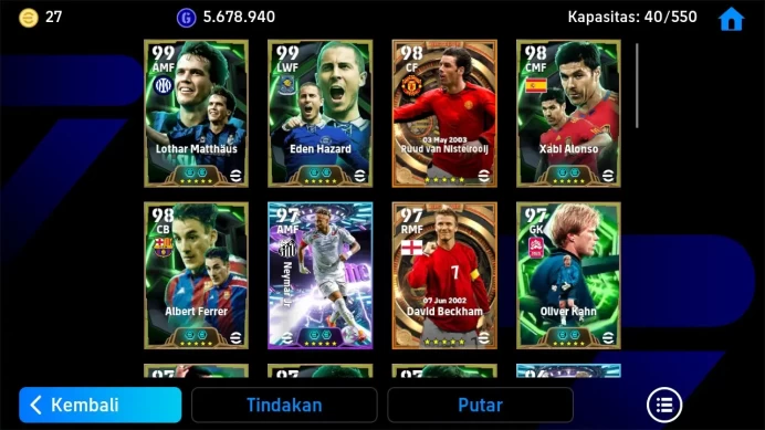 Android|Pw 3181|Eden Hazard Epik|Lewandowski Showtime|Messi Showtime | Kevin De Bruyne Showtime | Neymar Showtime |2026|EFB778B