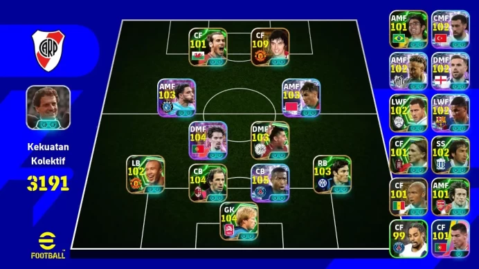 Android|Power 3191 | George Best Bigtime | Bale Epik | Omar Marmoush + Brahim Diaz+ Vitinha Showtime |2026|EFB785B