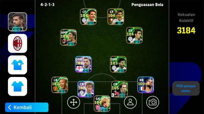 ANDRO|PW 3184 | epic mathaus, rui costa epic, morientes epic, brahim diaz show time, oliver khan epic, Xabi Alonso epic, EFB815B