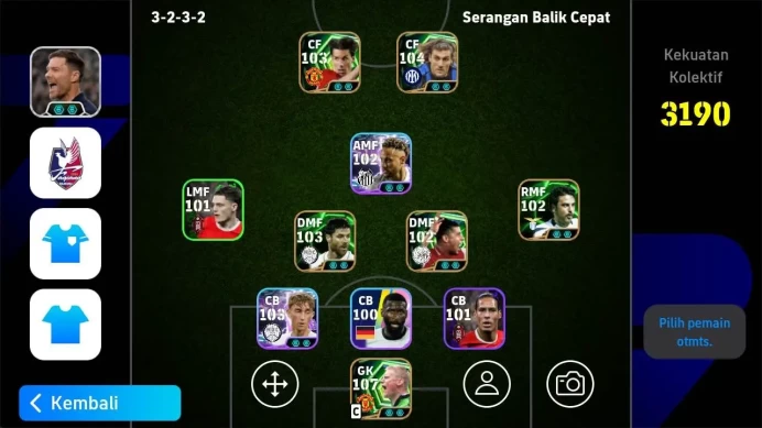 ANDRO|PW 3190, legend George best, peter schem epic, Christian vieri epic, Xabi Alonso epic, fiore epic, Bojan epic, EFB830B