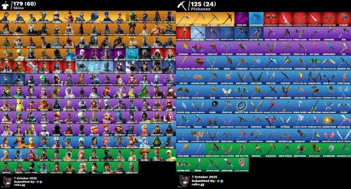 [PC/XBOX] 179 skins | OG STW | The Reaper | Blue Squire | Royale Knight | Mako | Take The L | Elite Agent	MSS97