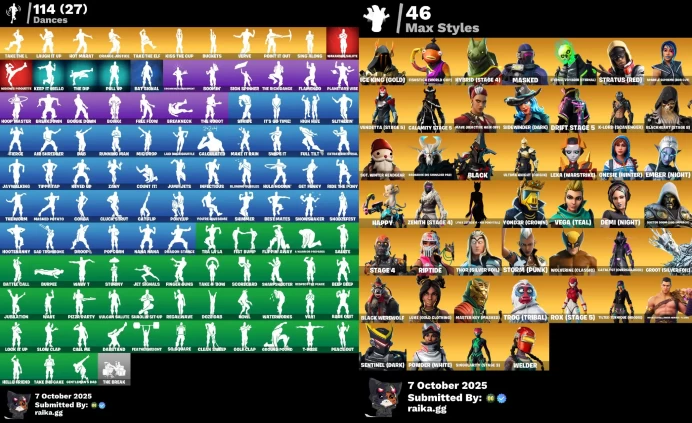 [PC/XBOX] 179 skins | OG STW | The Reaper | Blue Squire | Royale Knight | Mako | Take The L | Elite Agent	MSS97