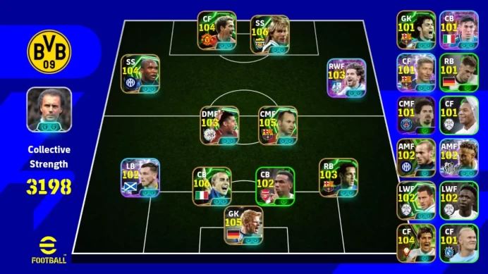 ANDRO|PW 3198 | pavel nedved epic db| andreas iniesta epic db | oliver kahn tsubasa etoo epic db | ferdi kardioglu SHW EFB838B