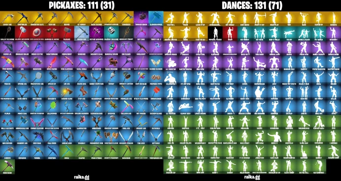 PC 139 skins OG STW ᄋ The Reaper / Elite Agent / Scout / OG STW / Take The L / 48 paid skins MSS98