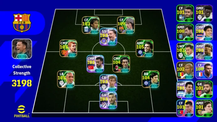 Android|Pw 3198 | Johan Cruyff Epic DB | Paul Scholes Epic DB | Roberto Carlos Epic DB | David De Gea Show Time | 2026|EFB850B