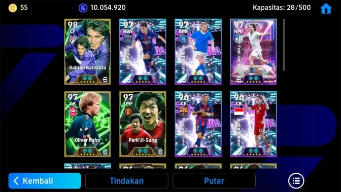 ANDROID|PW 3170, kang min show, ferdi kadio show, o khan epc, hubner show, torres epc, lucas moura show, kolo muani show EFB885B