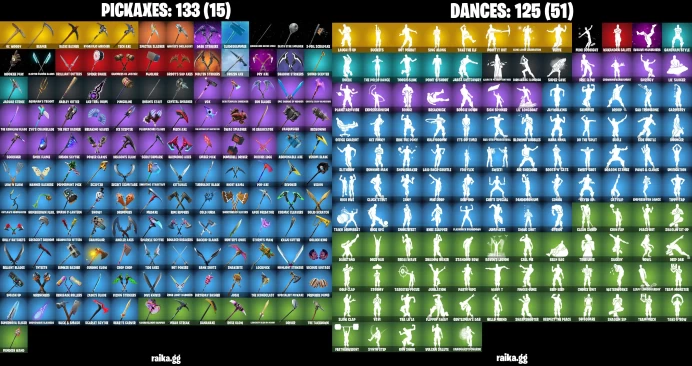 Pc//XBOX  133 skins | OG STW | Lara Croft | Peely | Deadpool | Harley Hitter | Dynamo | Jabba Switchway	MSS104