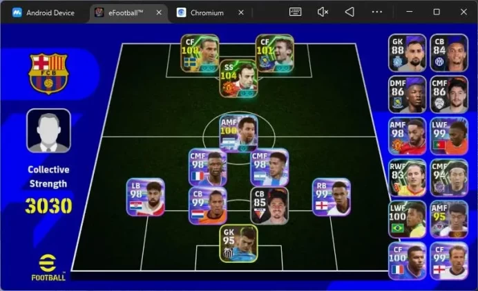 Android|Pw 3030|Zlatan Ibrahimovic + Berbatov + Shevchenko epic, Leo Messi showtime,etc|Check SS|2026|EFB1186B
