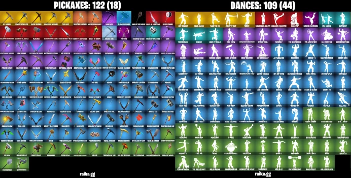[PC/] 141 skins | OG STW | Aura | Lara Croft | Ghoul Trooper | Tony Stark | Peely | Deadpool | Star Wand	MSS106