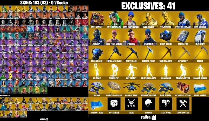 [PC/PSN/XBOX]163 skins | OG STW | Lara Croft | Omega | Harley Hitter | Dynamo | Rebirth Harley Quinn | Sarah Connor	MSS107