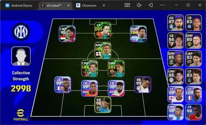 Android|Pw 2998|Xabi Alonso + Lampard + Berbatov + Edmilson + Shevchenko epic,Messi showtime,etc|Check SS|2026|EFB1195B