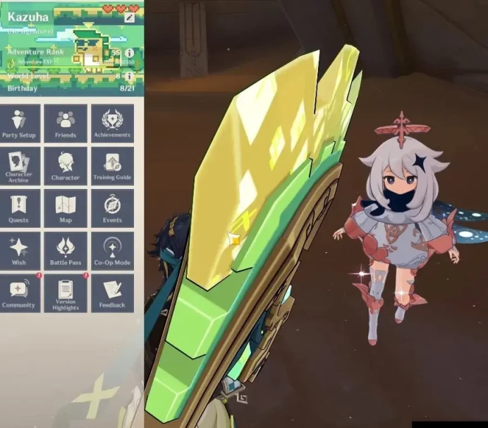 ASIA|AR55|4 Limited + 4 (*5Weapon)|Skirk,Varesa,Chasca,Columbina|Kinich+Sign|Mc Male|TakeMail|(GI6562)