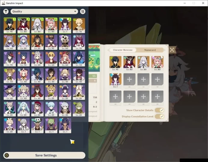 ASIA|AR55|4 Limited + 4 (*5Weapon)|Skirk,Varesa,Chasca,Columbina|Kinich+Sign|Mc Male|TakeMail|(GI6562)