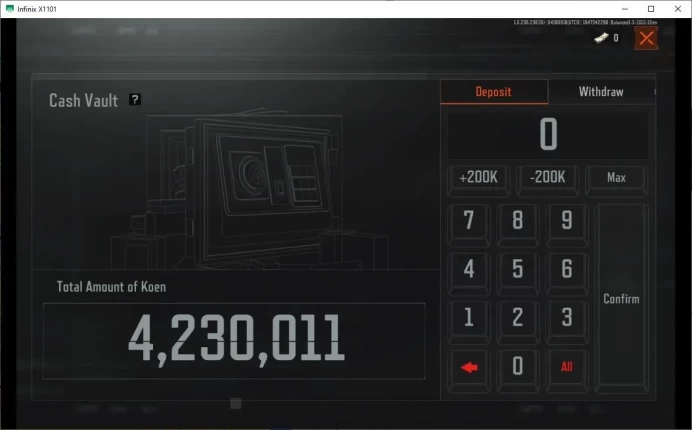 Mobile|SV 24M|CV 4.2M|Decree LR-AR1|2 Epic Suit|CN On 1*|Check SS|AB149B