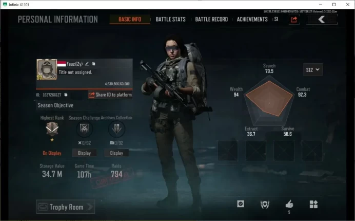 MOBILE|LVL30 SV 34,7 M|CV 25.1 M|WP SKIN KOI LR-AR2,DECRE LR-AR1,FRUIT AR57,BATLE MACHETE,URBAN SPORT MORE DETAIL CEK SS AB161B