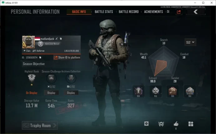 MOBILE|LVL30 SV 13,7 M|CV 11,6M|WPSKIN SYMPHONY AUG,M4 HEAVY,HLC TACTICAL,URBAN SPORT MORE DETHAIL CEK AB167B