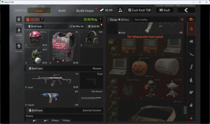 MOBILE Lvl 30 |SV 184,5M|CV71,4M|MORE SKIN,KOI LR-AR2,SYMPHONI AUG+AR57,SQUI VSS, B MACHETE MORE DETAIL CEK AB292B