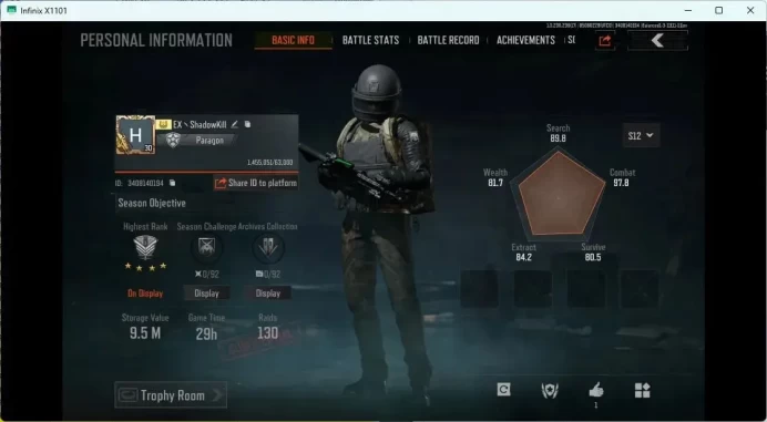 MOBILE Lvl 30 |SV 9,5M|CV 3,1M|MORE SKIN,DECREE LR-AR1, MORE DETAIL CEK AB294B