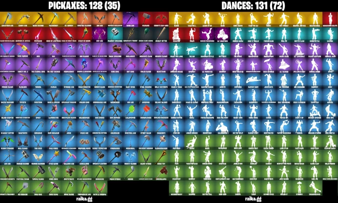 [PC/PSN/XBOX] 187 skins ﾷ  Travis Scott + Floss + Leviathan Axe / Surf Strider / The Reaper / Blue Squire / Take The L / Royale Knight	MSS118