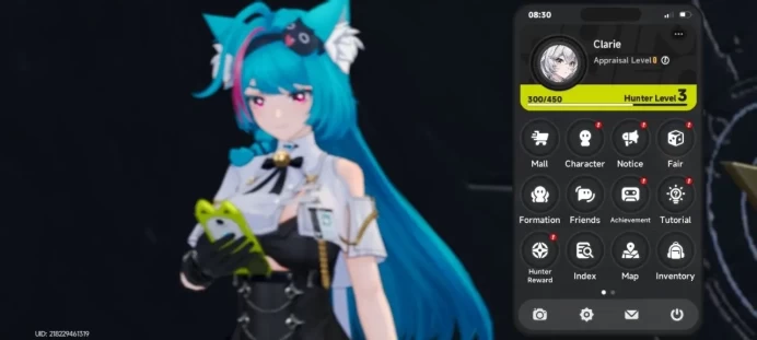 EU | Starter Lv 3 | 1 S Char Nanally + 4 A Char | MC Female, Log email | NTE055B