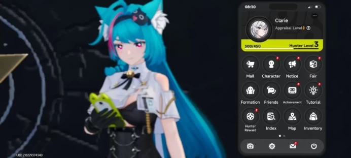 EU | Starter Lv 3 | 1 S Char Nanally + 4 A Char | MC Female, Log email | NTE056B