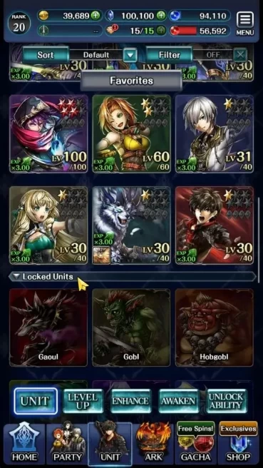 GLOBAL|Rank 20|100K Crystal|Top Tier Unit [Demon Lord Judecca-Samekh,Goddess Lilaha,Etc]|1 UR & 11 SSR Ark|Code Only|LC1279