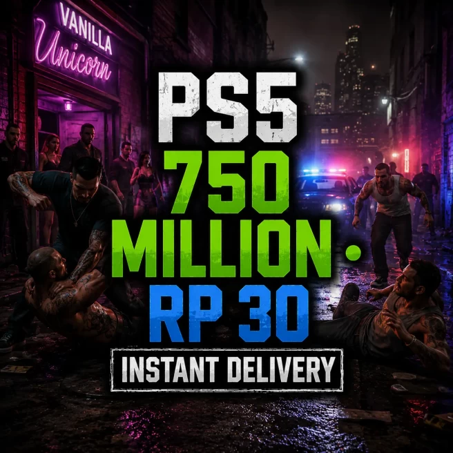 PS5 | Modded Account | 750M Total Assets + 213 Deluxos | 55M Pure Cash | RP 30 | 24/7 Support | GCLD1171