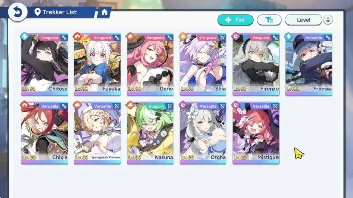GLOBAL Lv40|11SSR 6 Limit[(Otoha,Coronis,FirenzeT1,ShiaT2,Fuyuka,Chitose,GerieT1,FreesiaT1,Mistiqu)+Disc,Etc]27SSR Disc|SSR1087