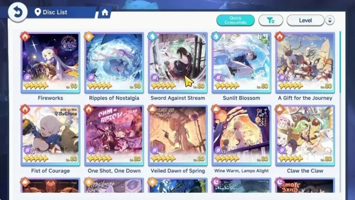 GLOBAL Lv40|11SSR 6 Limit[(Otoha,Coronis,FirenzeT1,ShiaT2,Fuyuka,Chitose,GerieT1,FreesiaT1,Mistiqu)+Disc,Etc]27SSR Disc|SSR1087